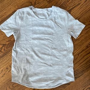 Lululemon White Camo T-Shirt
